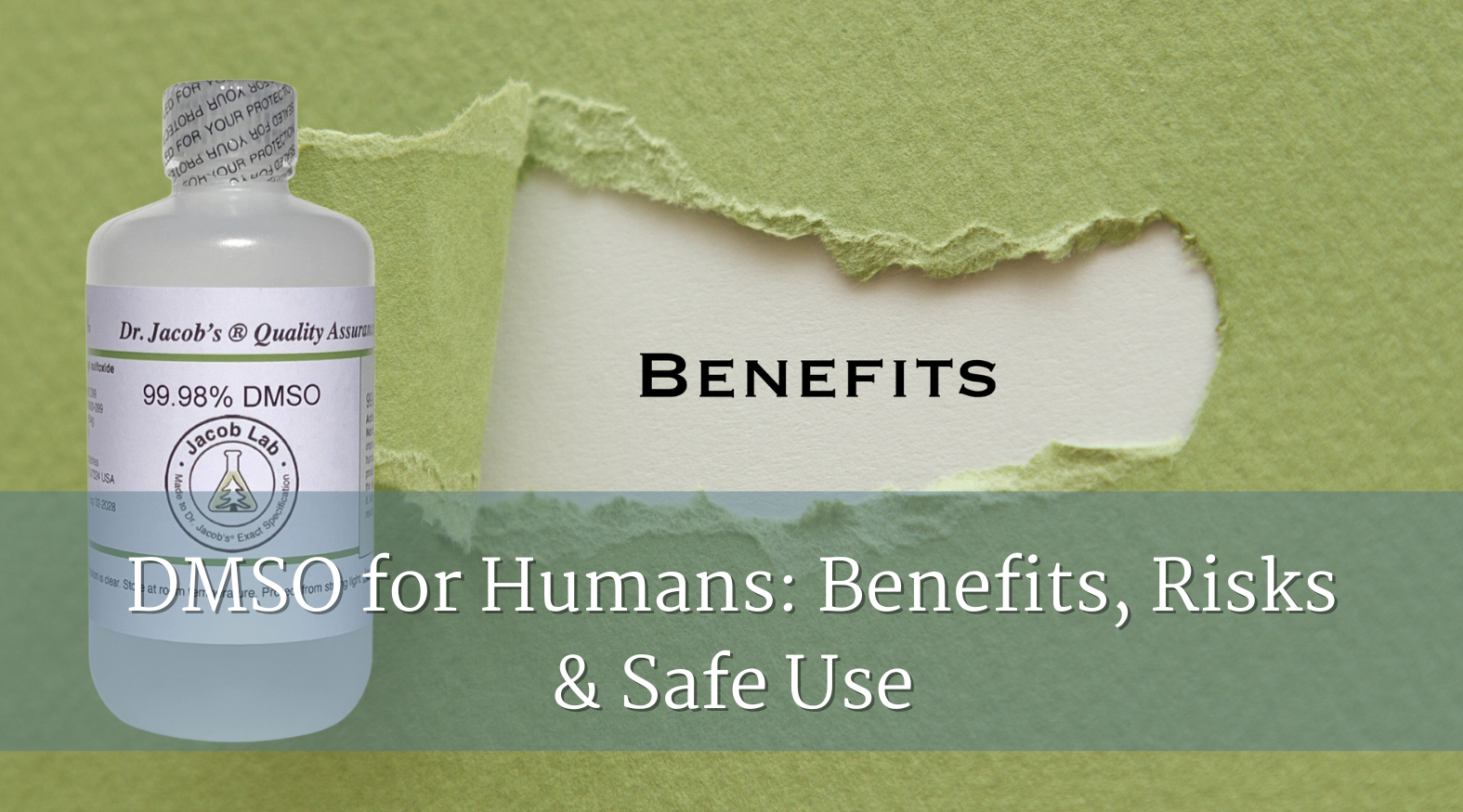 DMSO for Humans: Benefits, Risks & Safe Use