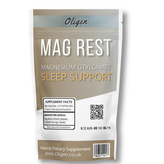 MAG REST - Premium Magnesium Bisglycinate Capsules