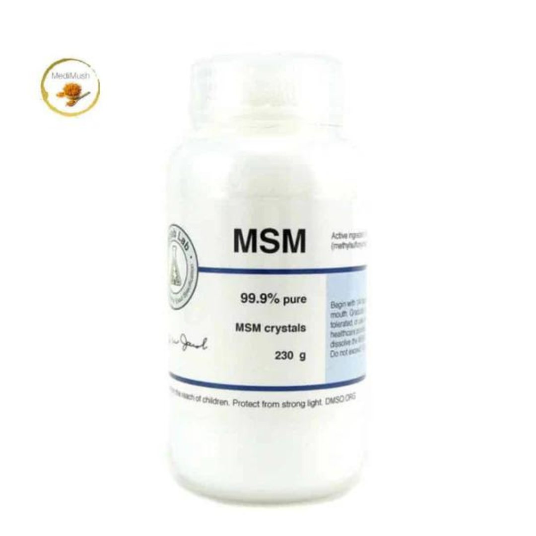 Msm Crystals Rocks MSM Sulphur Crystals – Joint, Skin & Detox Support – MediMush™