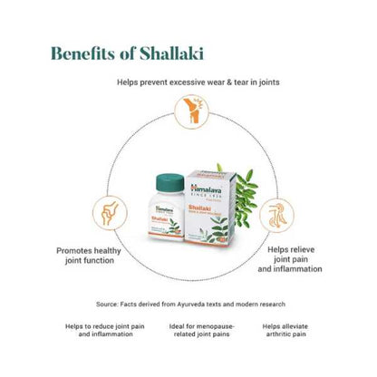 Himalaya Shallaki 60 Tablets: Natural Joint Support for Mobility & Comfort