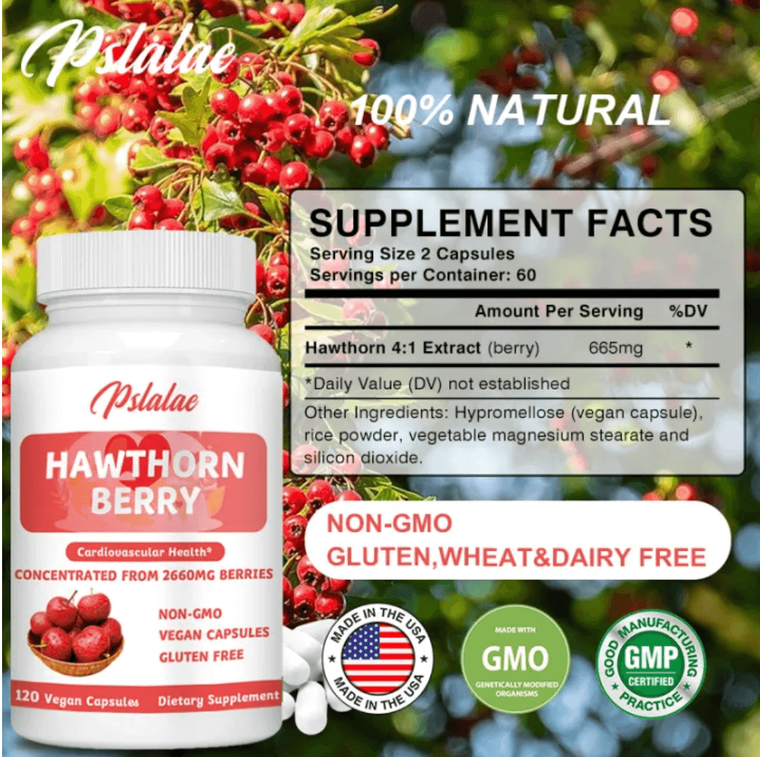 Hawthorn Berry Capsules